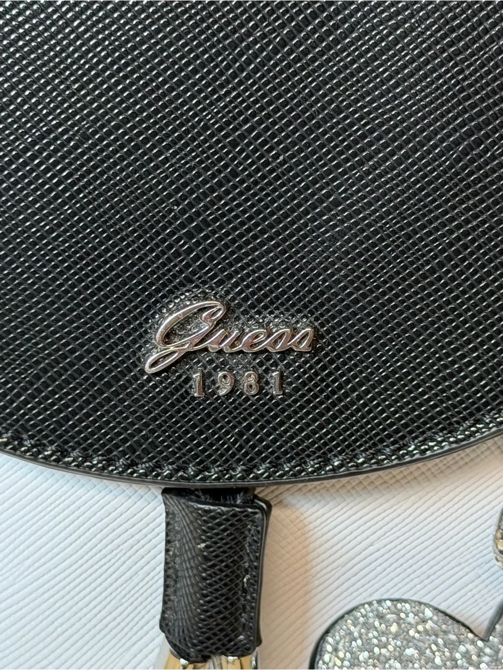 Guess Varsity Pop Mini Pin Up Crossbody Bag